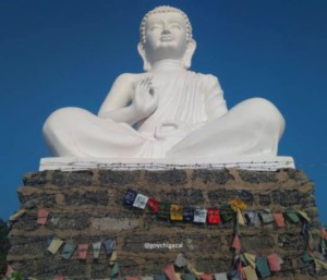 Buddha statue in Goa