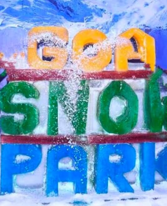 Snow park in Goa 1