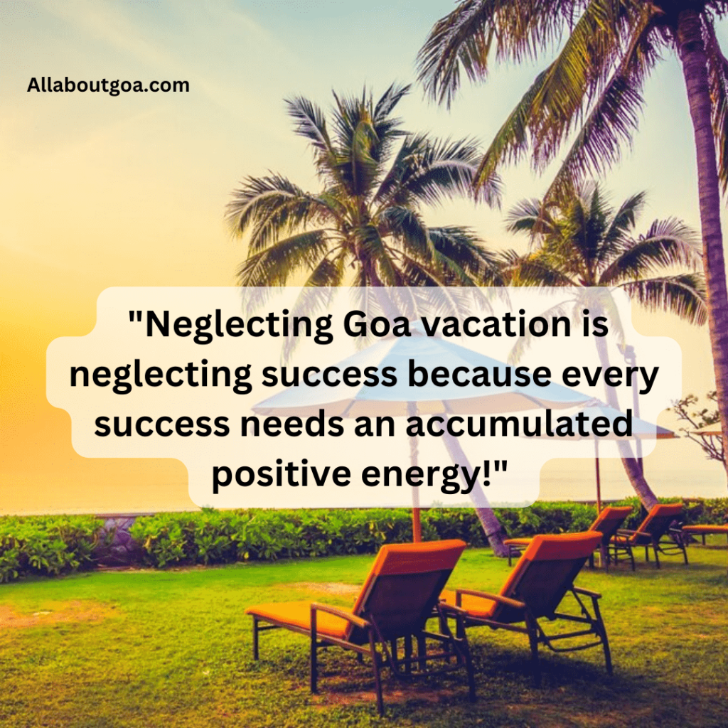 goa vacation quotes