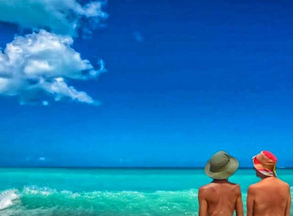 nude beaches in Cancun 1