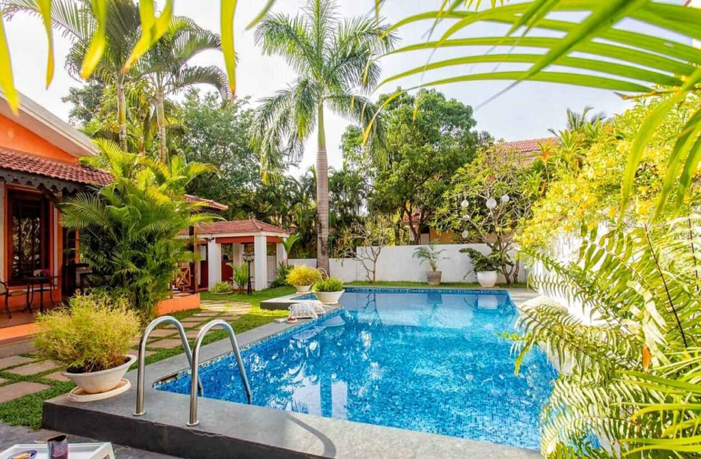 Goa Resort With Private Pool 15