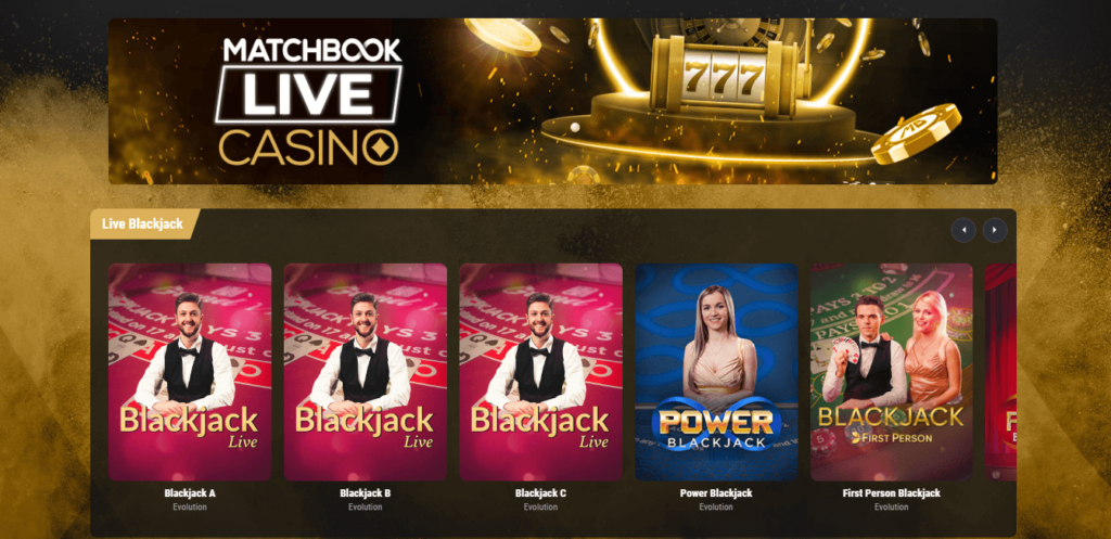 matchbook the casino site in india