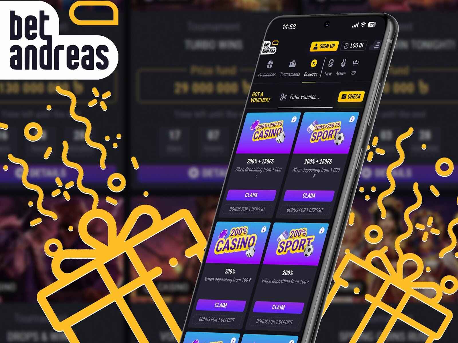 Exclusive Mobile App Offers And Promotions On BetAndreas